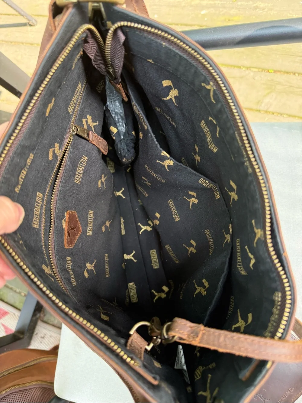 Baseballism Glove Leather Meghan Hobo Bag